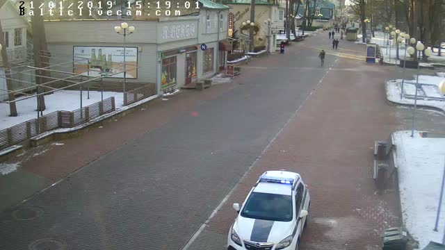 Webcam in Jurmala shows view from 